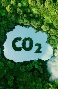 Baisse du rejet de co2 grâce au cool roof
