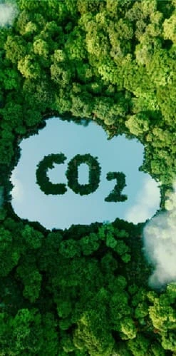Baisse du rejet de co2