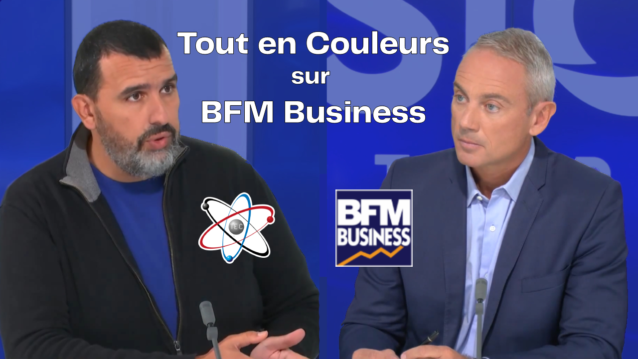 Interview sur BFM Business de Tout en couleurs, le leader peinture électrostatique