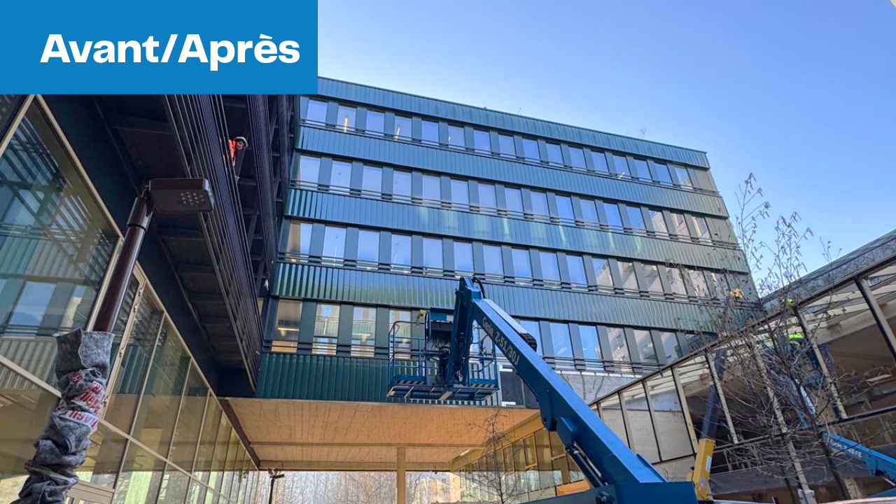 Vignette avant-après de l'intervention de TEC à la traversée