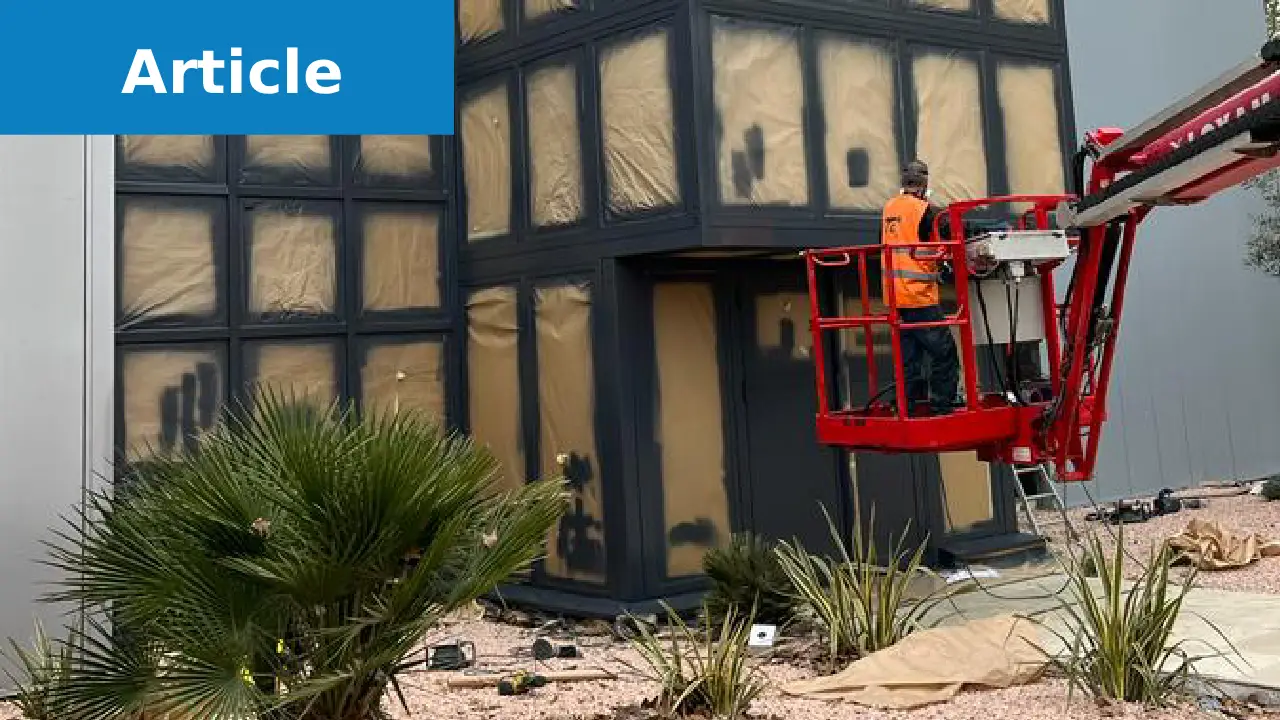 peinture électrostatique sur site vs en atelier