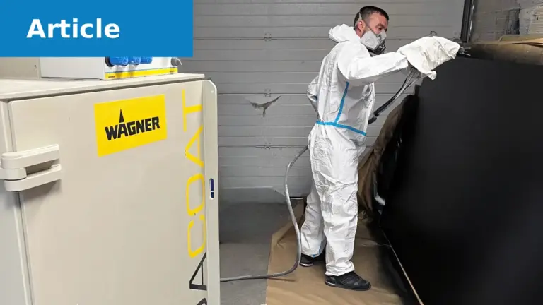 peinture électrostatique à l'eau écologique