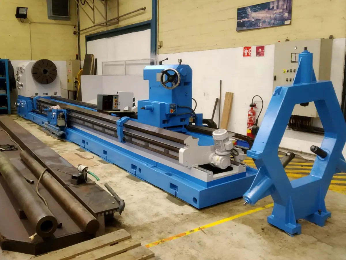 remise en peinture électrostatique d'une machine outils